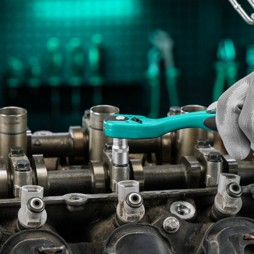 Набор инструментов 1/2", 1/4", CrV, 12 гранные головки, пластиковый кейс, 109 предмета Stels по ценам производителя в Воронеже с доставкой по всей России