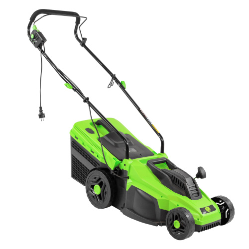 Газонокосилка электрическая L1500, 1500 Вт, ширина 33 см, 5 уровней, пластиковый травосборник 35 л Сибртех по ценам производителя в Воронеже с доставкой по всей России