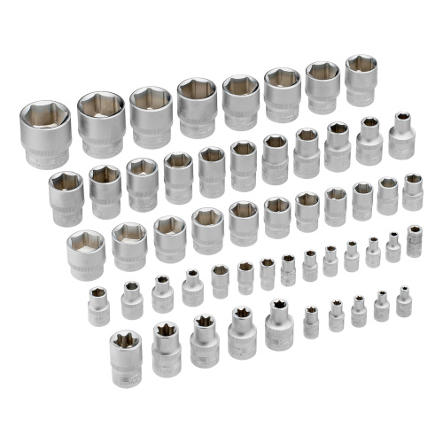 Набор инструментов, 1/2",3/8", 1/4", CrV, пластиковый кейс 142 предмета Stels по ценам производителя в Воронеже с доставкой по всей России