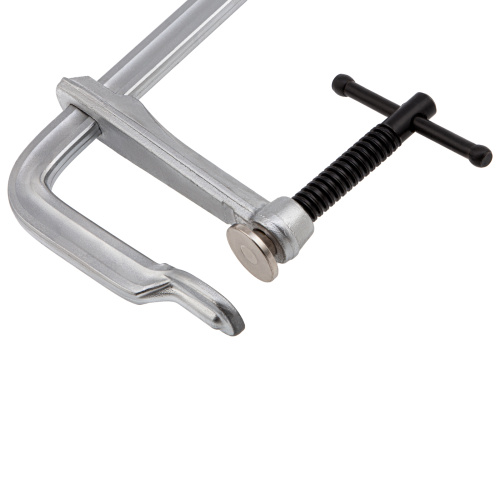 Струбцина F-образная, 120x400мм, кованая Denzel по ценам производителя в Воронеже с доставкой по всей России