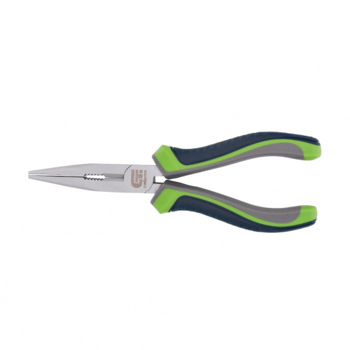 Длинногубцы прямые, 180 мм, трехкомпонентные рукоятки Сибртех по ценам производителя в Воронеже с доставкой по всей России