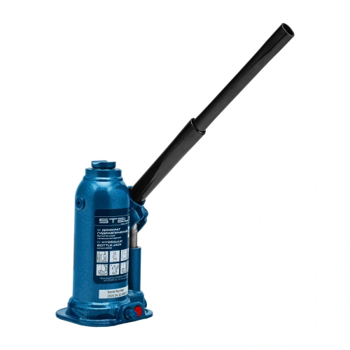 Домкрат гидравлический бутылочный телескопический, 2 т, подъем 170-380 мм Stels по ценам производителя в Воронеже с доставкой по всей России