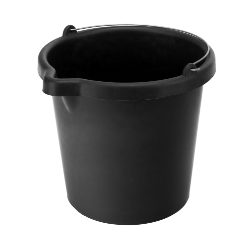 Ведро строительное пластмассовое, 12 л, высокопрочное с носиком Сибртех по ценам производителя в Воронеже с доставкой по всей России