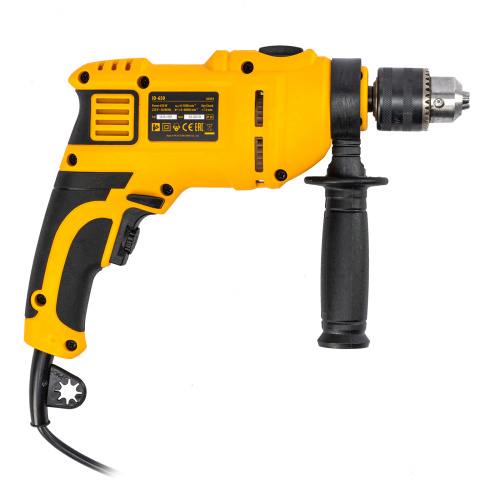 Дрель ударная ID-650, 650 Вт, 0-3000 об/мин, 48000 уд/мин Denzel по ценам производителя в Воронеже с доставкой по всей России