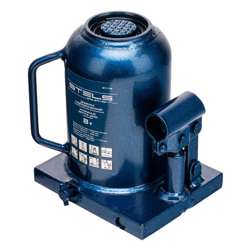 Домкрат гидравлический бутылочный телескопический, 8 т, H подъема 170-430 мм Stels по ценам производителя в Воронеже с доставкой по всей России