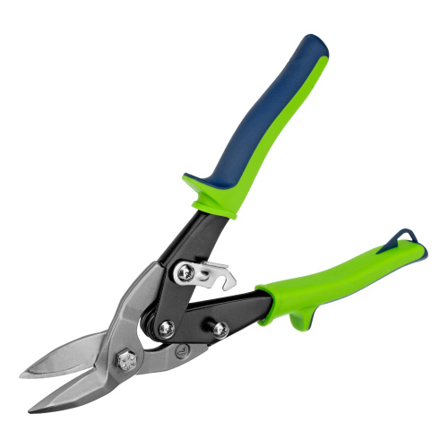 Ножницы по металлу, 250 мм, левый рез, сталь С55, двухкомпонентные рукоятки СИБРТЕХ по ценам производителя в Воронеже с доставкой по всей России