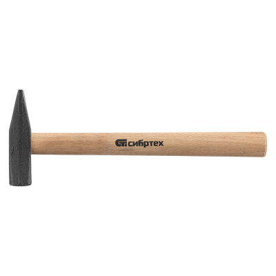 Молоток слесарный 500 г, квадратный боек, деревянная рукоятка Сибртех по ценам производителя в Воронеже с доставкой по всей России