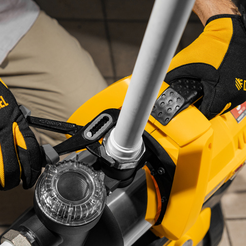 Насосная станция PSХ950X, Х-Pro, 950 Вт, 3300 л/ч, ресивер 24 л, подъем 38 м, нержавейка Denzel по ценам производителя в Воронеже с доставкой по всей России