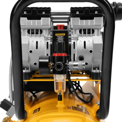 Компрессор безмасляный, малошумный  DLS 2250/100, 2250 Вт, 3x750, 100 л, 410 л/мин блок управления/ Denzel по ценам производителя в Воронеже с доставкой по всей России