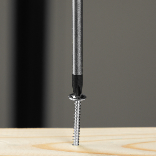 Отвертка, PH2х100 мм, S2, 3к рукоятка Denzel по ценам производителя в Воронеже с доставкой по всей России