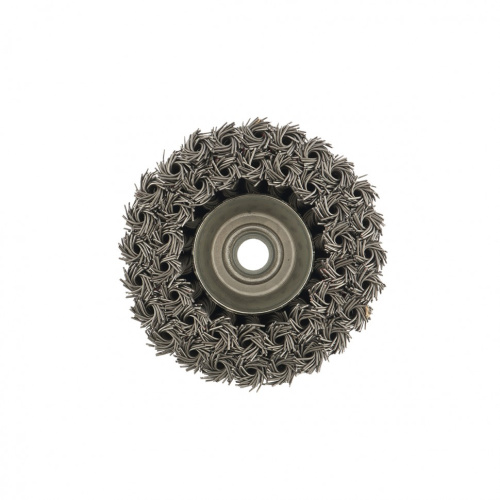 Щетка для УШМ, 100 мм, М14, "чашка", двухрядная, крученая проволока 0.8 мм Matrix по ценам производителя в Воронеже с доставкой по всей России