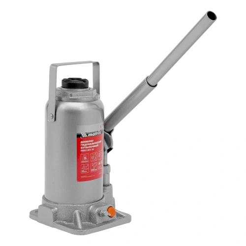 Домкрат гидравлический бутылочный, 16 т, h подъема 230-460 мм Matrix по ценам производителя в Воронеже с доставкой по всей России