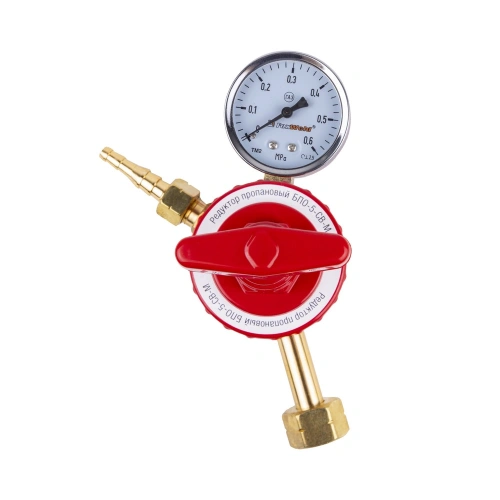 Редуктор FoxWeld  БПО-5-СВ-М (пропановый, 1 манометр, пр-во FoxWeld/КНР) купить в Москве с доставкой по всей России | ProtosMarket.ru