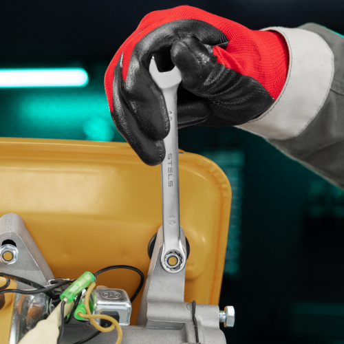 Ключ комбинированный, 10 мм, CrV, матовый хром Stels по ценам производителя в Воронеже с доставкой по всей России