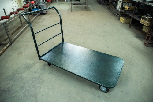 Тележка платформенная TOR ТП-4 (750х1400) г/п 435 кг (160 мм) по ценам производителя в Воронеже с доставкой по всей России