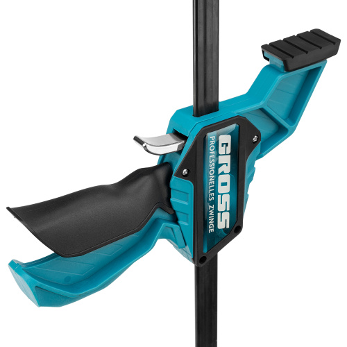 Струбцина реечная, быстрозажимная, пистолетного типа, пошаговый механизм, пластиковый корпус, 600мм Gross по ценам производителя в Воронеже с доставкой по всей России