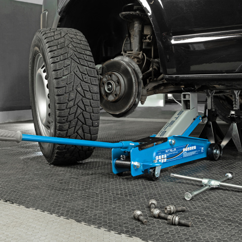 Домкрат гидравлический подкатной, высокий подъем, 3т, SUV, 190-535 мм Stels по ценам производителя в Воронеже с доставкой по всей России
