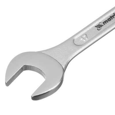 Набор ключей рожковых, 6-17 мм, 6 шт, CrV, хромированные Matrix по ценам производителя в Воронеже с доставкой по всей России