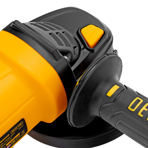 Машина шлифовальная угловая AG125-1500, 1500 Вт, 125 мм, 3000-11000 об/мин Denzel по ценам производителя в Воронеже с доставкой по всей России