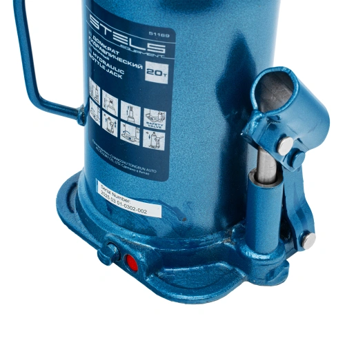 Домкрат гидравлический бутылочный, 20 т, h подъема 235-445 мм Stels по ценам производителя в Воронеже с доставкой по всей России