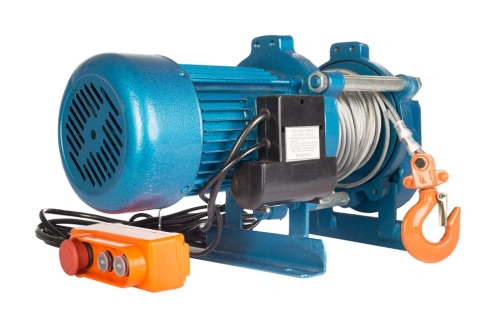 Лебедка электрическая  300 кг  30 м с канатом 220 В TOR KCD по ценам производителя в Воронеже с доставкой по всей России