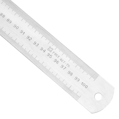 Линейка измерительная, 1000 мм, металлическая по ценам производителя в Воронеже с доставкой по всей России