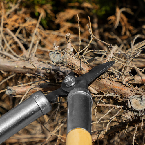 Сучкорез прямого реза, 500 мм, деревянные рукоятки, Горизонт, по ценам производителя в Воронеже с доставкой по всей России