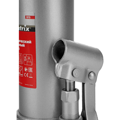 Домкрат гидравлический бутылочный, 6 т, h подъема 216-413 мм Matrix по ценам производителя в Воронеже с доставкой по всей России