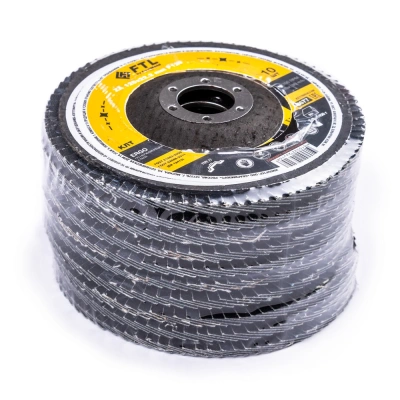 Круг лепестковый для шлифования по нержавеющей стали FTL Ergo 27 цирконий 125 х 22,2 мм P120 купить в Москве с доставкой по всей России | ProtosMarket.ru