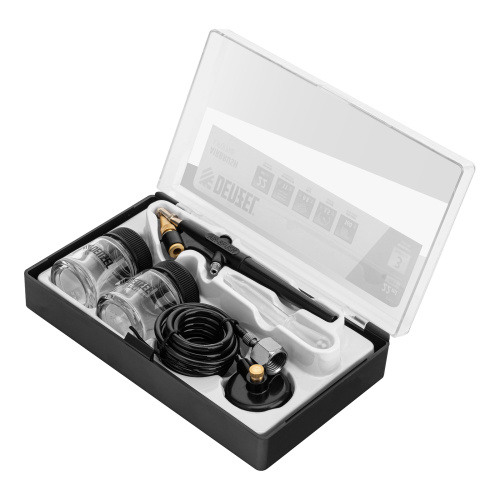 Аэрограф с нижним бачком AB2, 0,8 мм, 22 мл, 11 л/мин Denzel по ценам производителя в Воронеже с доставкой по всей России