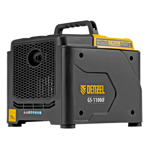 Генератор инверторный GS-1100iF, 1,1 кВт, 230 В, ручной старт DENZEL по ценам производителя в Воронеже с доставкой по всей России