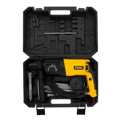 Перфоратор электрический RHH-800-26, SDS-plus, 800 Вт, 3 Дж, 3 плюс 1 реж. Denzel по ценам производителя в Воронеже с доставкой по всей России