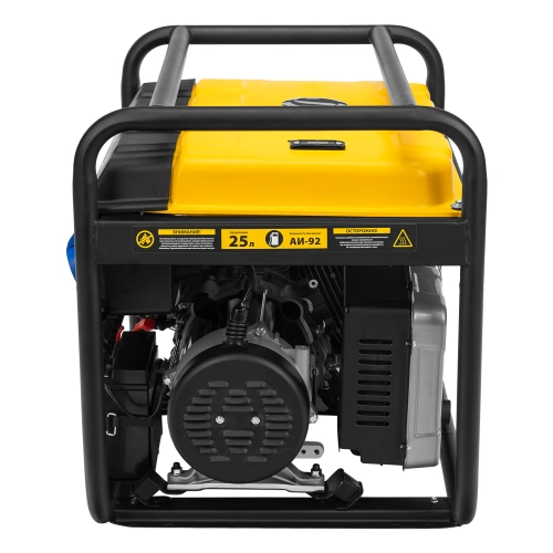 Генератор бензиновый PS 80 EA, 8.0 кВт, 230 В, 25 л, коннектор автоматики, электростартер Denzel по ценам производителя в Воронеже с доставкой по всей России