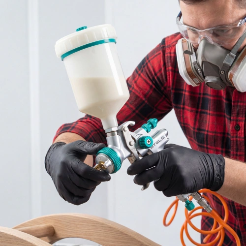 Краскораспылитель AG 901 LVMP профессиональный, гравитационного типа, сопло 1.3 и 1.1 мм Stels по ценам производителя в Воронеже с доставкой по всей России