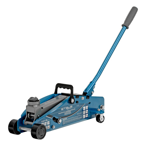 Домкрат гидравлический подкатной с фиксатором, 2.5 т, Safety Pin, 140-385 мм, в кейсе Stels по ценам производителя в Воронеже с доставкой по всей России