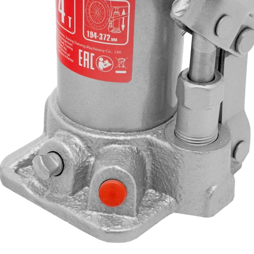 Домкрат гидравлический бутылочный, 4 т, высота подъема 194-372 мм, в пластиковый кейсе Matrix по ценам производителя в Воронеже с доставкой по всей России