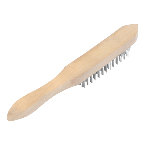 Щетка пятирядная металлическая с деревянной ручкой Sparta по ценам производителя в Воронеже с доставкой по всей России