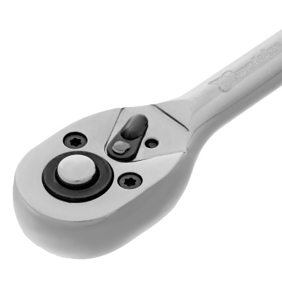 Ключ-трещотка 1/4", CrV, 45 зубьев, с быстрым сбросом, хром Matrix по ценам производителя в Воронеже с доставкой по всей России