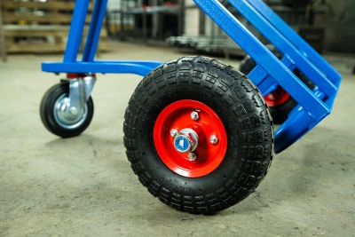 Тележка для газовых баллонов TOR ГБ-2, 2 баллона (250 пневмо колеса + 160 поворотное) по ценам производителя в Воронеже с доставкой по всей России