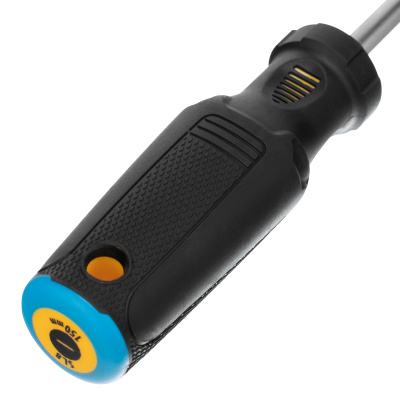 Отвертка SL8x150 мм, CrV, трехкомпонентная рукоятка Denzel по ценам производителя в Воронеже с доставкой по всей России