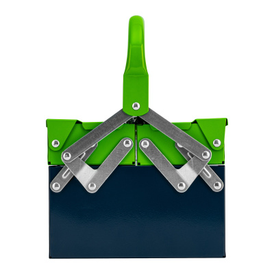 Ящик для инструмента, 430 х 200 х 160 мм, три секции, металлический Сибртех по ценам производителя в Воронеже с доставкой по всей России