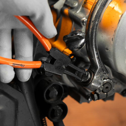 Съемник, 150 мм, для внешних стопорных колец, прямой (разжим) Sparta по ценам производителя в Воронеже с доставкой по всей России