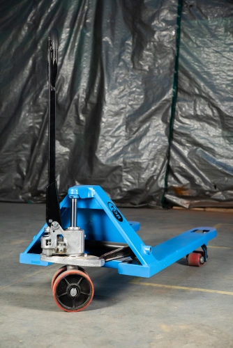 Тележка гидравлическая широковильная 2500 кг 1220х685 мм полиуретановые колеса TOR RHP по ценам производителя в Воронеже с доставкой по всей России