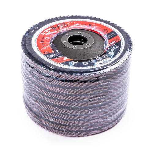 Круг лепестковый с керамическим абразивом для шлифования по нержавеющей стали FTL Everest 29 125 х 22,2 мм P80 по ценам производителя в Воронеже с доставкой по всей России