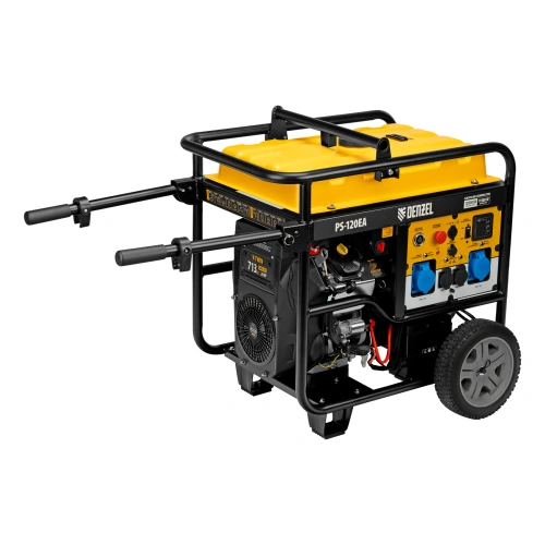 Генератор бензиновый PS-120EA, 12 кВт,230 В, 40л, разъём ATS,эл.старт Denzel по ценам производителя в Воронеже с доставкой по всей России