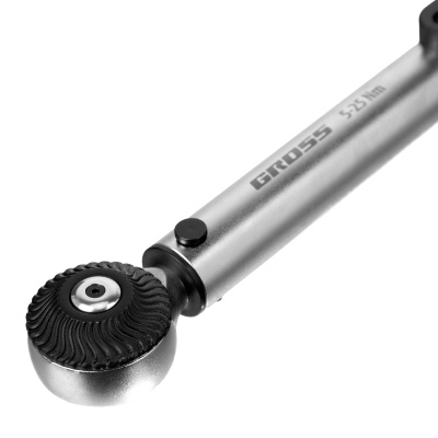 Ключ динамометрический, 5-25 Нм, 1/4", CrV  Gross по ценам производителя в Воронеже с доставкой по всей России