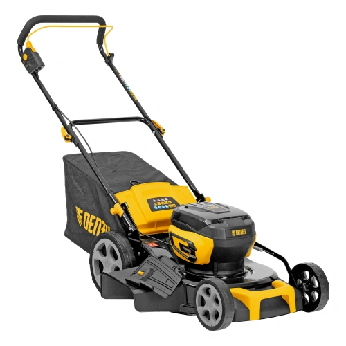 Газонокосилка аккумуляторная бесщет. DLM-460, 460 мм, травосб. 65 л., Li-Ion, 40 В Denzel по ценам производителя в Воронеже с доставкой по всей России