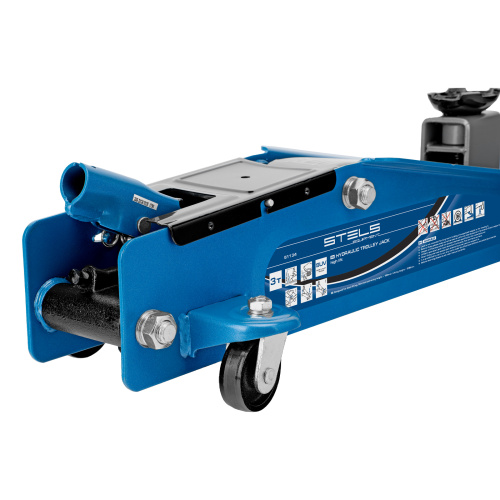 Домкрат гидравлический подкатной, высокий подъем, 3т, SUV, 190-535 мм Stels по ценам производителя в Воронеже с доставкой по всей России