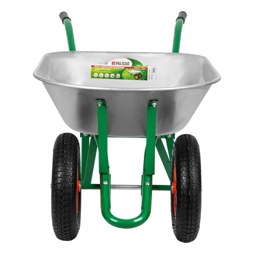 Тачка садовая, два колеса, грузоподъемность 170 кг, объем 78 л Palisad по ценам производителя в Воронеже с доставкой по всей России