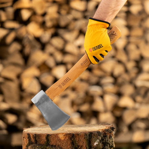 Топор кованый, 900 г, американский тип, буковая рукоятка, 430мм, EFP Denzel по ценам производителя в Воронеже с доставкой по всей России